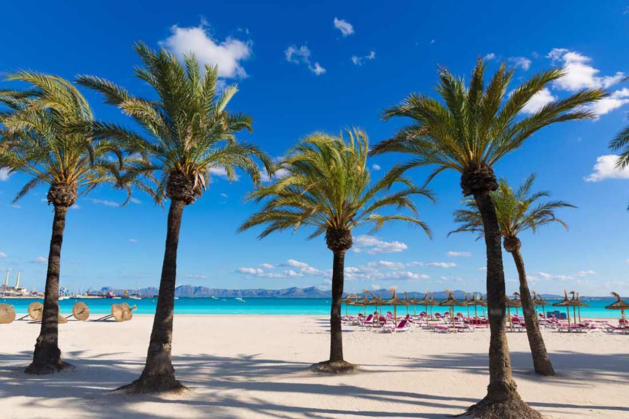 פורט ד'אלקודיה Apartment Xara Torres, At The Beach Of Alcudia מראה חיצוני תמונה