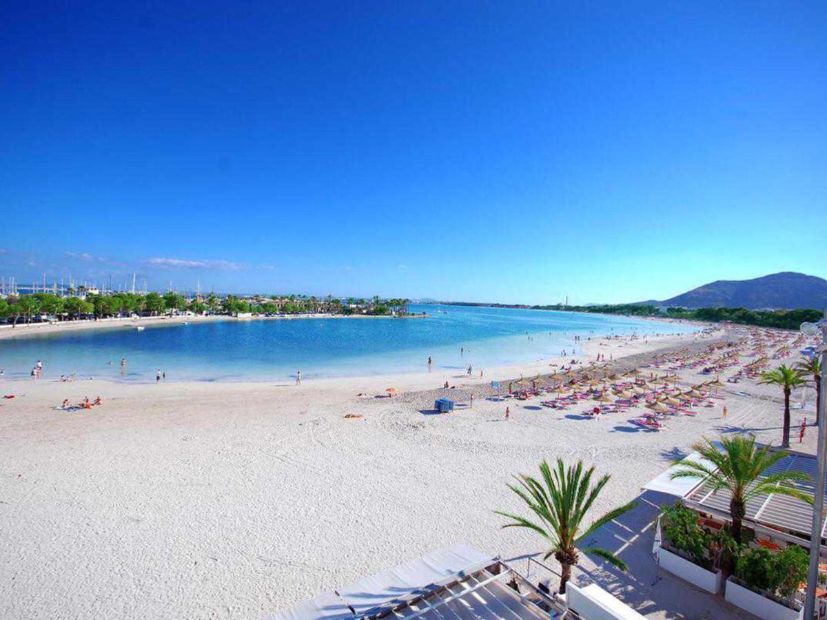 פורט ד'אלקודיה Apartment Xara Torres, At The Beach Of Alcudia מראה חיצוני תמונה